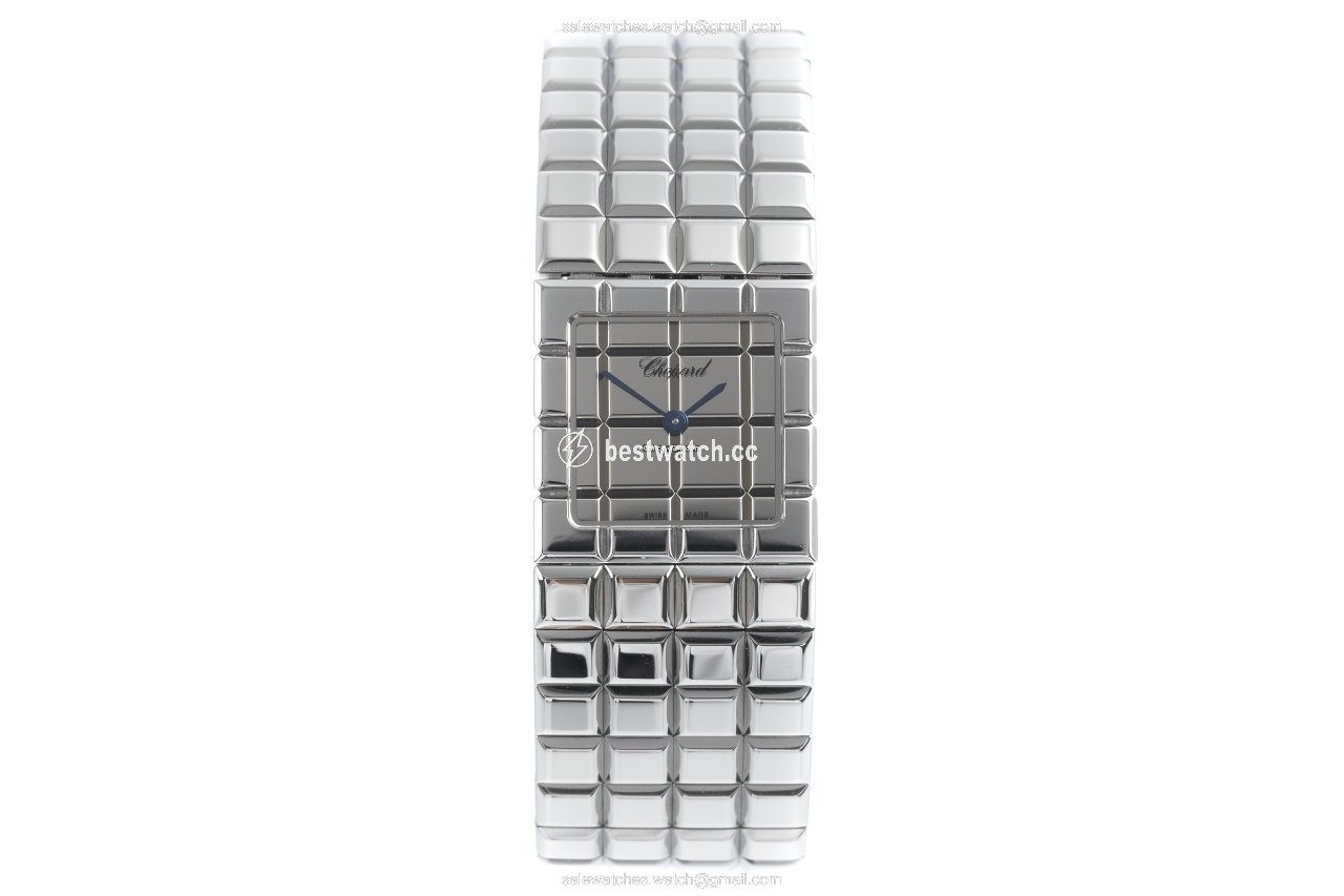 IMG_9085 Chopard Ice Cube Womens watch Quartz Steel 11 8898 Replica 2