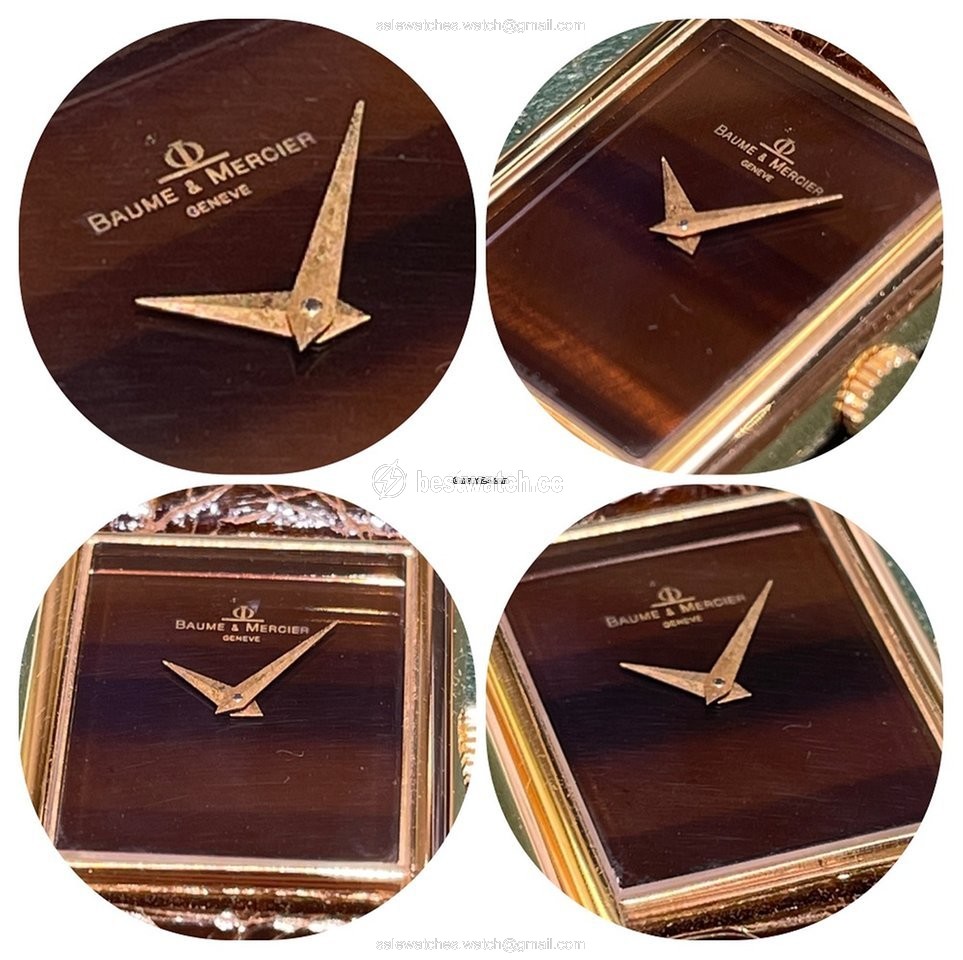 IMG_9085 Baume & Mercier Manual winding Yellow gold 37077 Replica 2