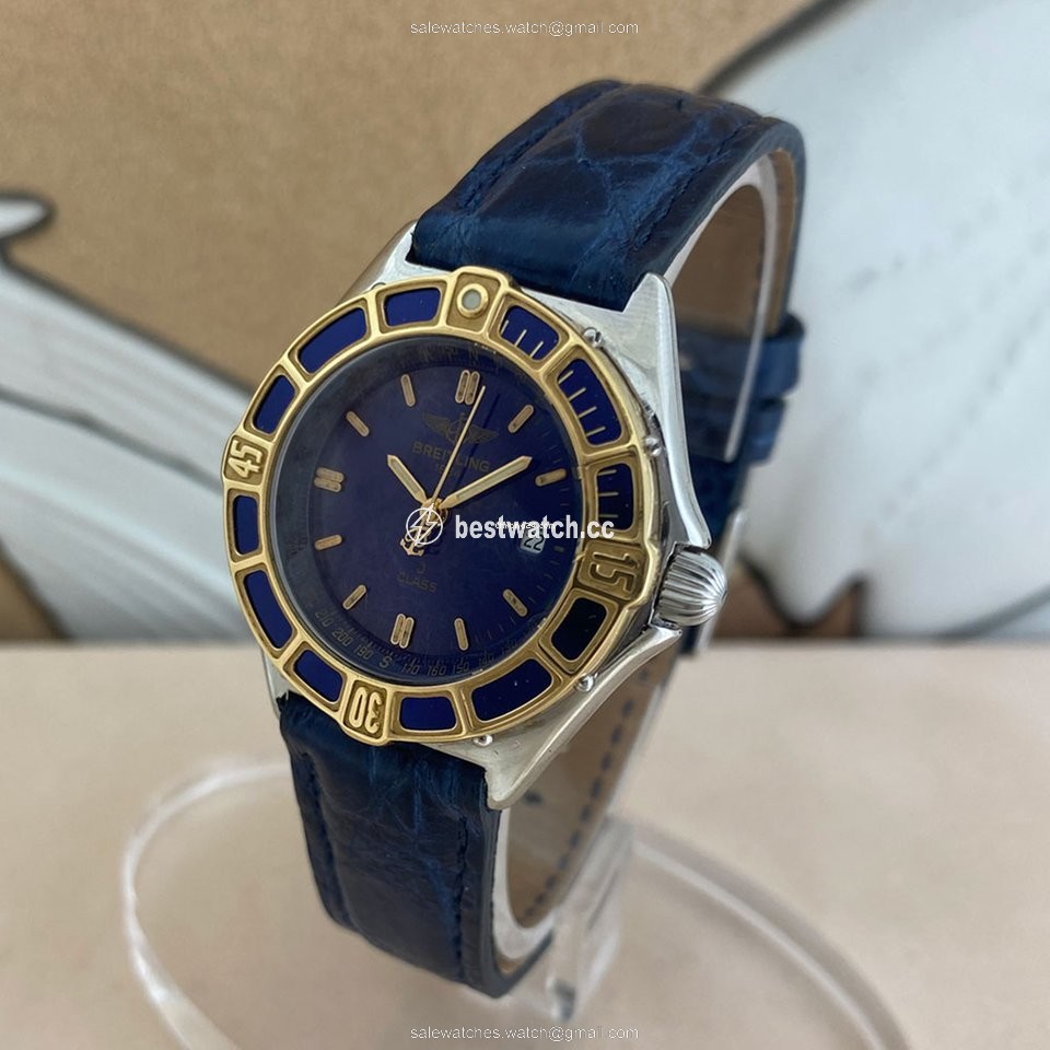 IMG_9085 Breitling Lady J Quartz Gold Steel D52064 Replica 2