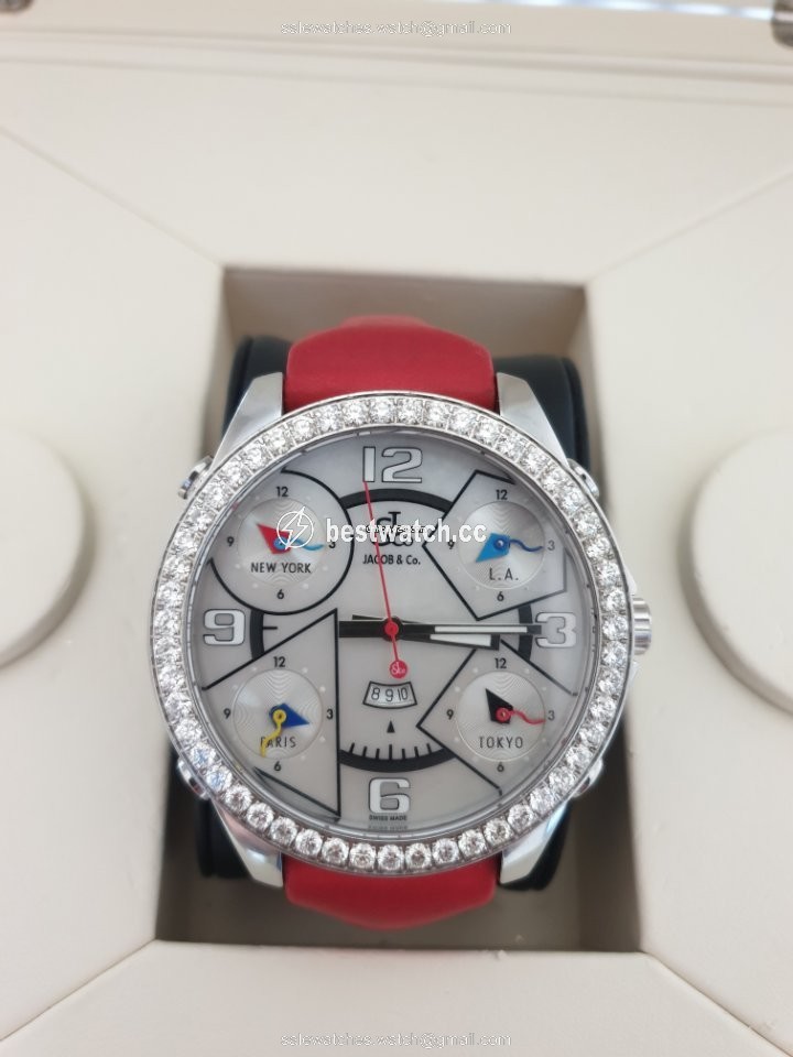 IMG_9085 Jacob & Co. Mens watch Unisex Quartz Steel K0500 Replica 2