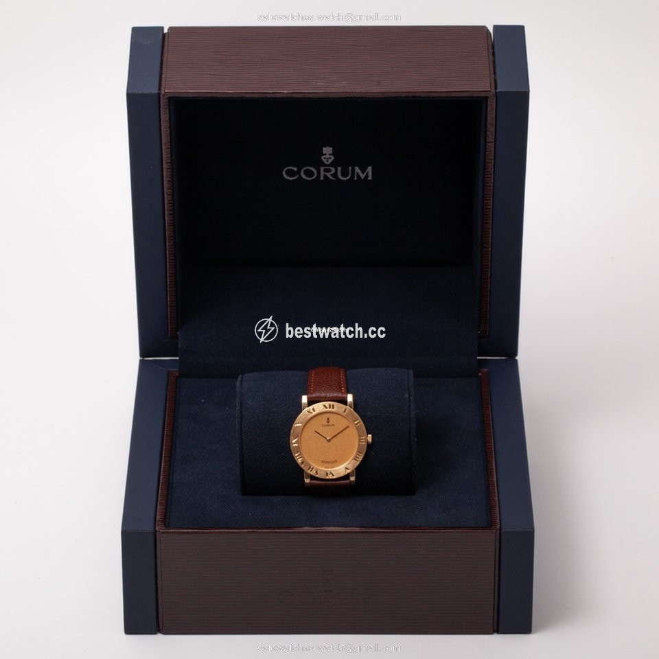 IMG_9085 Corum Romvlvs Mens watch Unisex Quartz Yellow gold 50.501.56 Replica 2