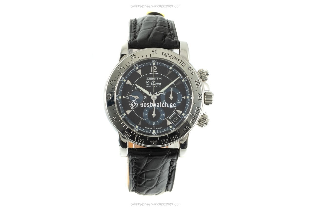 Zenith El Primero Chronograph Mens watch Unisex Automatic Steel 01 02.0461.400 Replica 2