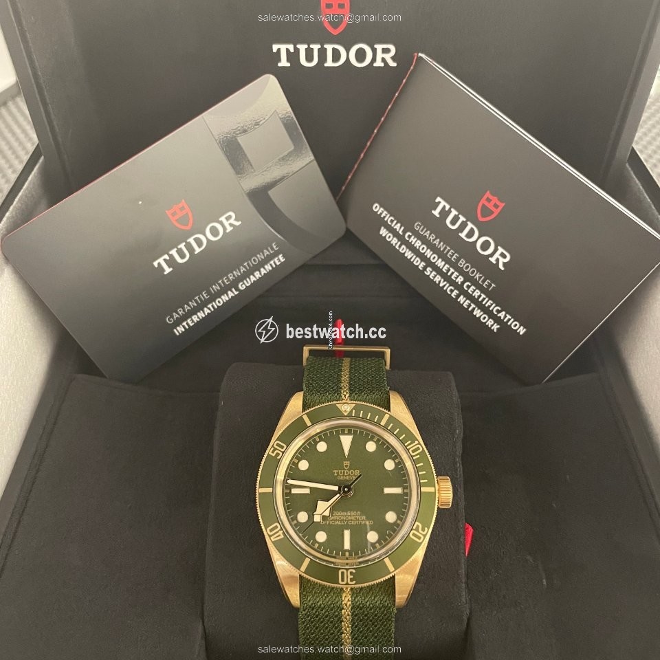 IMG_9085 Tudor Black Bay Fifty-Eight Mens watch Unisex Automatic Yellow gold M79018V Replica 2