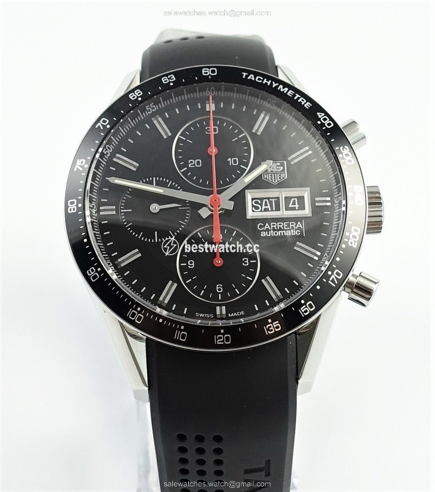 TAG Heuer Carrera Calibre 16 Mens watch Unisex Automatic Steel cv201ah.ft6014 Replica 2