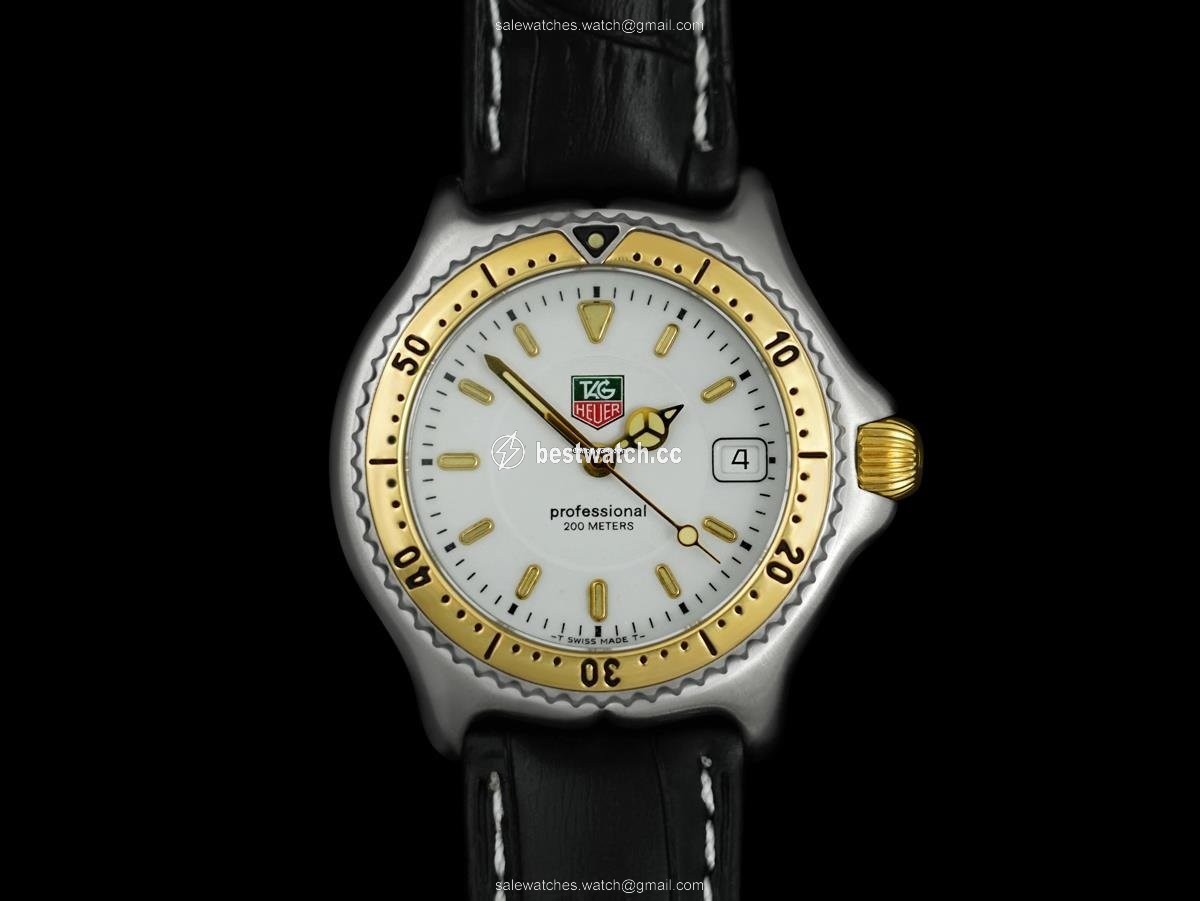 IMG_9085 TAG Heuer Mens watch Unisex Quartz Gold Steel 8182 Replica 2