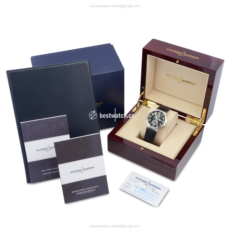 IMG_9085 Ulysse Nardin Marine Chronometer 41mm Mens watch Unisex Automatic Steel 263-66 Replica 2