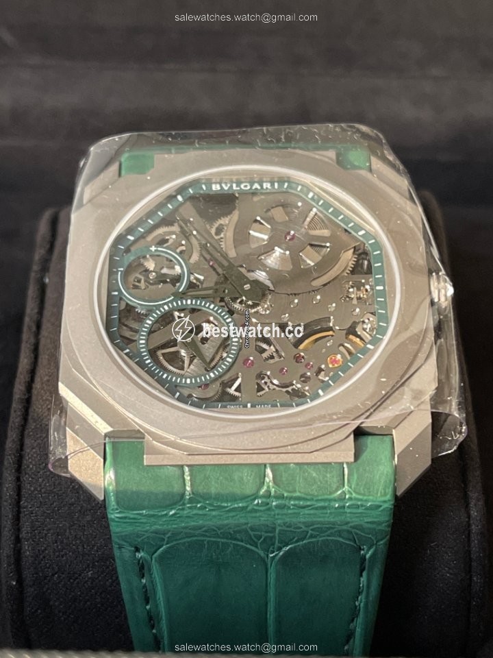IMG_9085 Bulgari Octo Mens watch Unisex Manual winding Titanium 103001 Replica 2