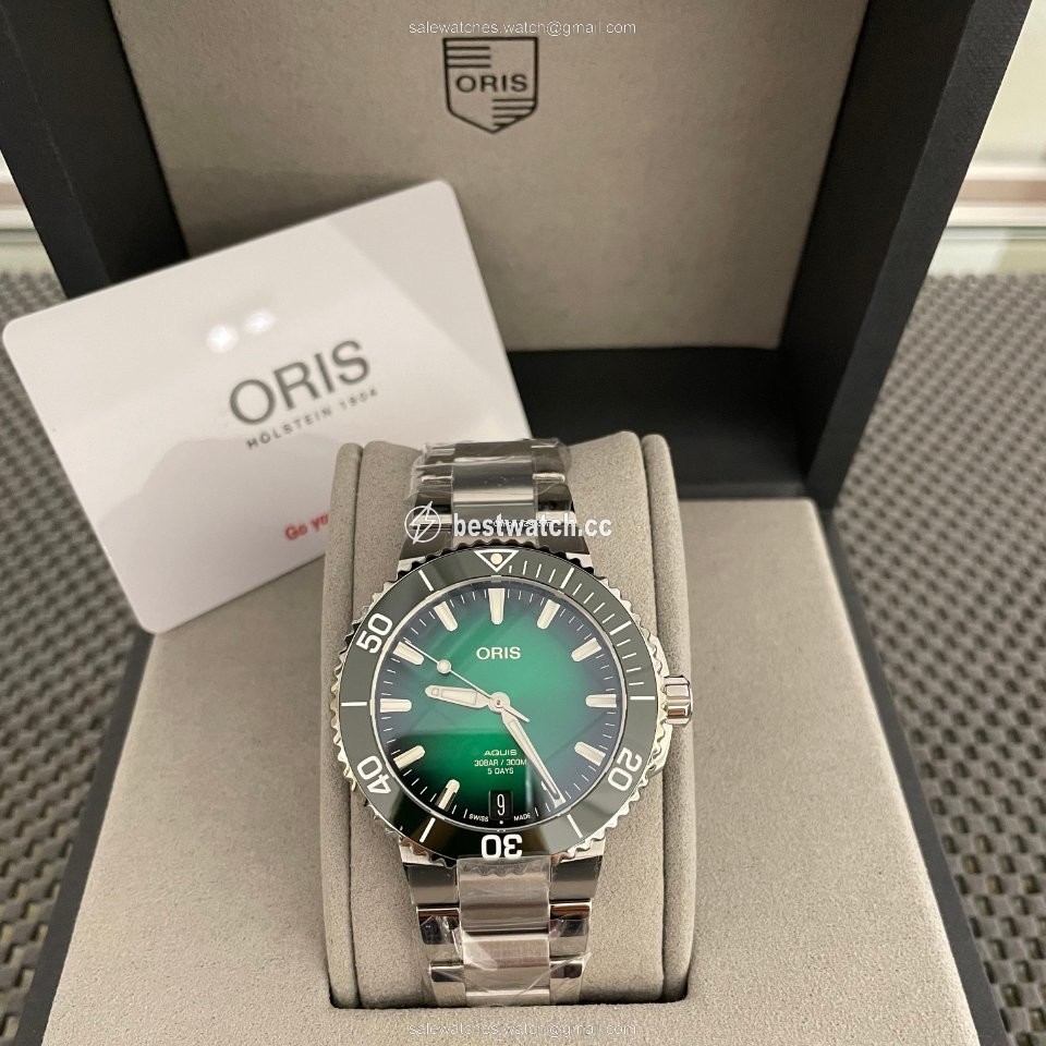 Oris Aquis Date Mens watch Unisex Automatic Steel 01 400 7769 4157 07 8 22 09PEB Replica 2