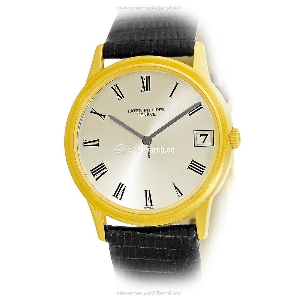 IMG_9085 Patek Philippe Calatrava Mens watch Unisex Automatic Yellow gold 3601J Replica 2