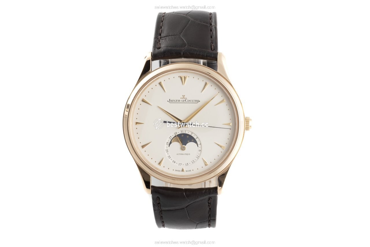 Jaeger-LeCoultre Master Ultra Thin Moon Mens watch Unisex Automatic Yellow gold Q1362520 Replica 2