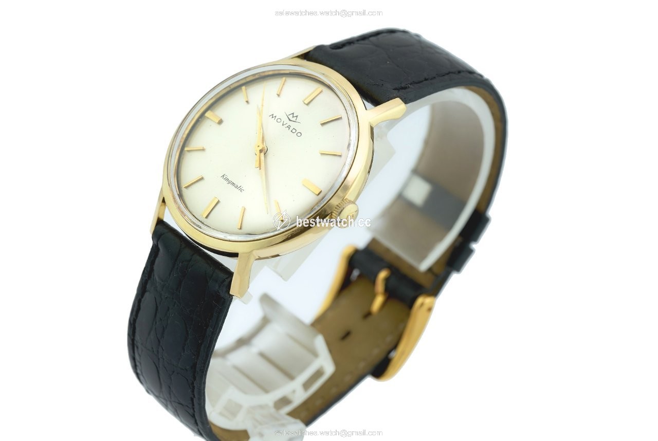 IMG_9085 Movado Kingmatic Mens watch Unisex Automatic Yellow gold Movado Kingmatic Replica 2