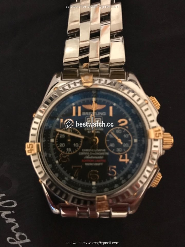 IMG_9085 Breitling Crosswind Special Mens watch Unisex Automatic Gold Steel B44356 Replica 2