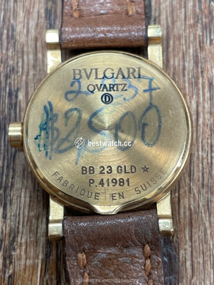 IMG_9085 Bulgari Bulgari Womens watch Quartz Yellow gold BB 23 GL Replica 2