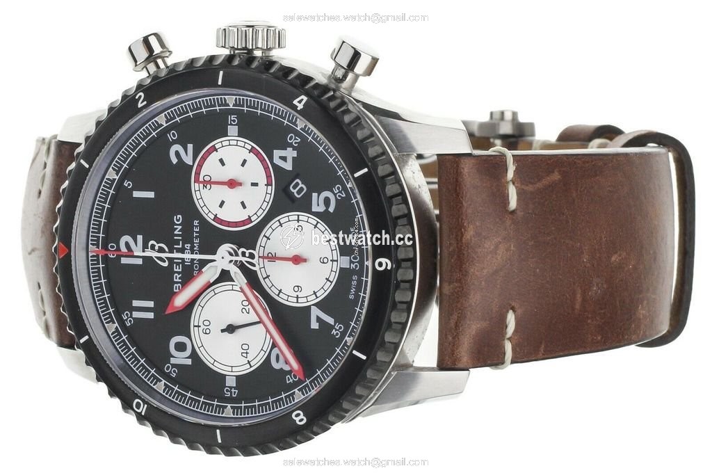 IMG_9085 Breitling Aviator 8 Mens watch Unisex Automatic Steel AB01194A1B1X2 Replica 2
