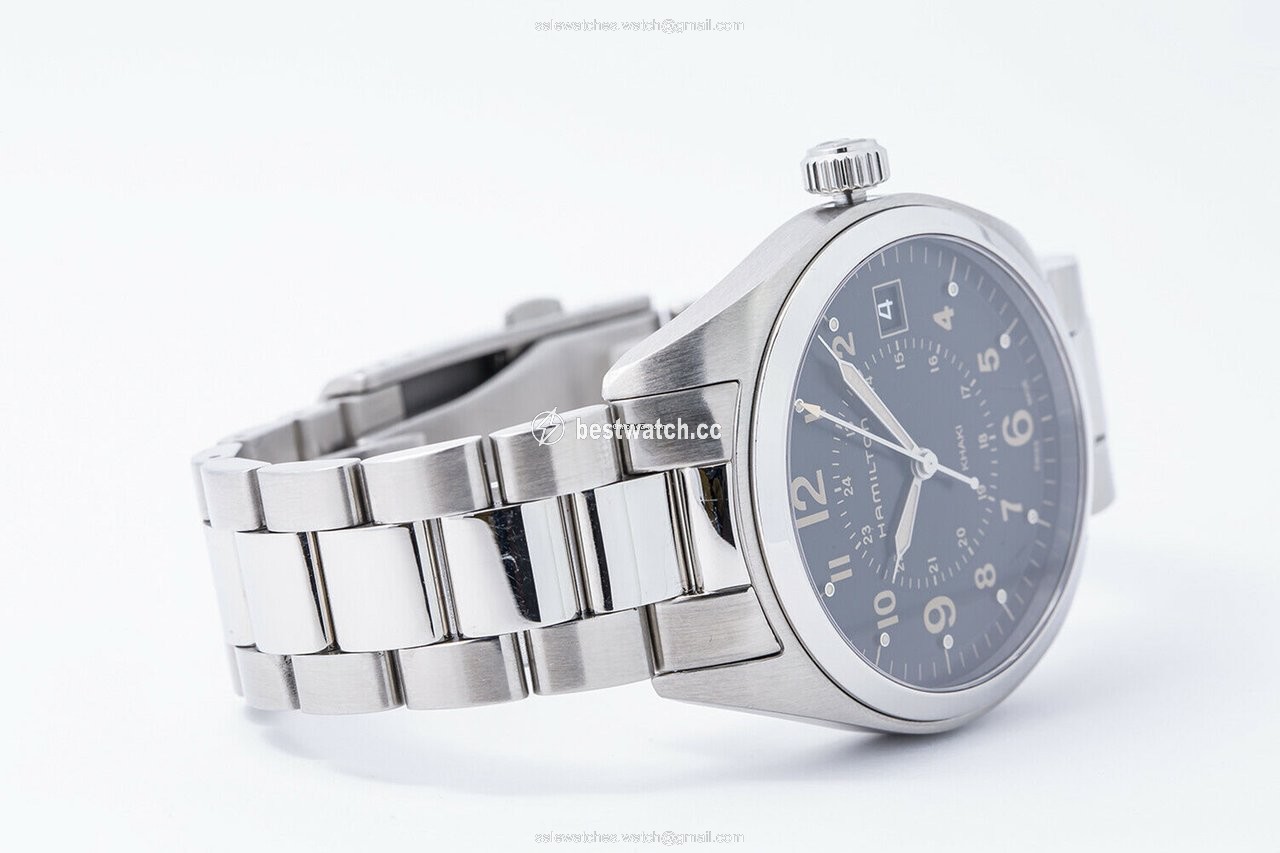 IMG_9085 Hamilton Khaki Field Mens watch Unisex Quartz Steel H685510 Replica 2