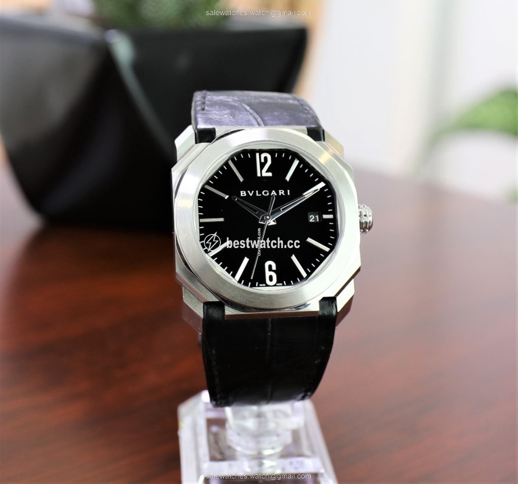 Bulgari Octo Mens watch Unisex Automatic Steel 102121 BGO38BSLD Replica 2