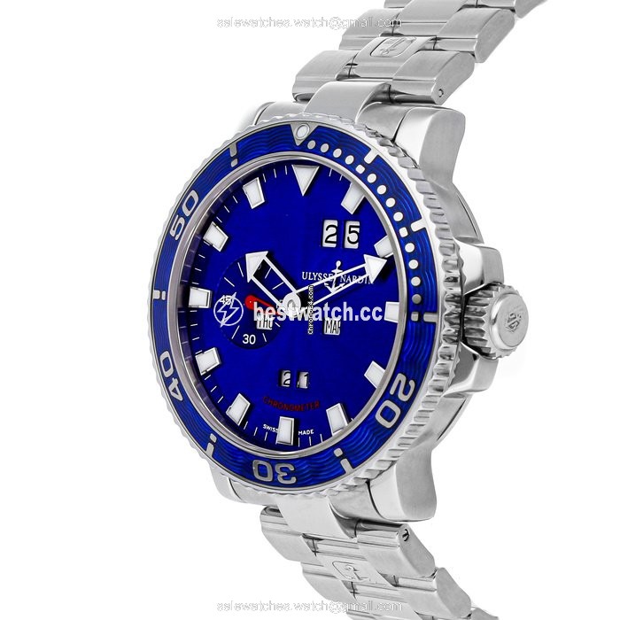 Ulysse Nardin Marine Mens watch Unisex Automatic Steel 333-77-7 Replica 2
