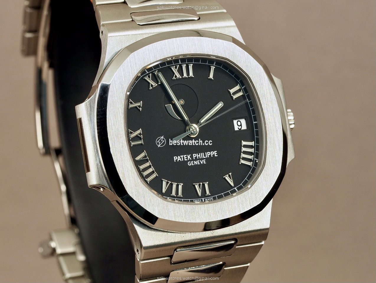 IMG_9085 Patek Philippe Nautilus Mens watch Unisex Automatic Steel 3710 1A Replica 2