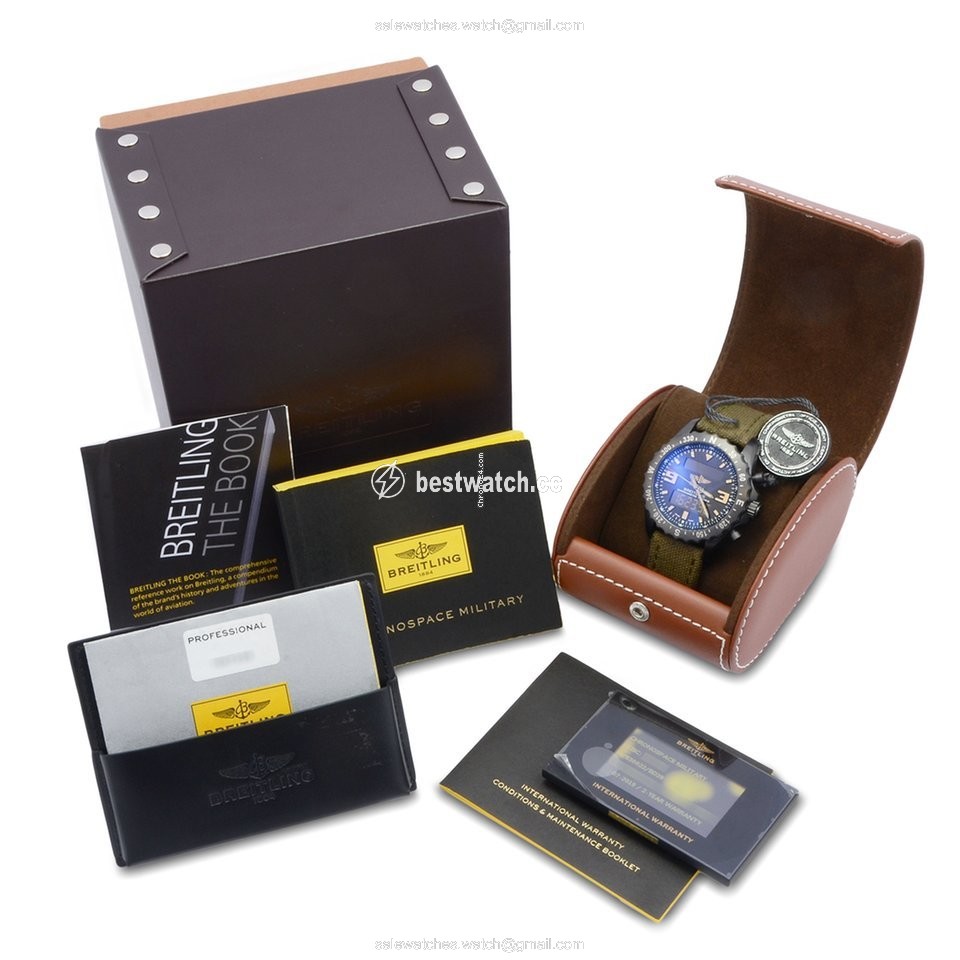 IMG_9085 Breitling Chronospace Military Mens watch Unisex Quartz Steel M7836622 BD39 Replica 2