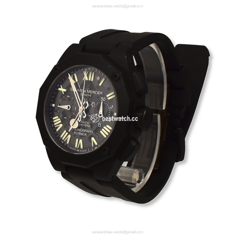 Baume & Mercier Riviera Mens watch Unisex Automatic Steel Baume & Mercier Riviera MOA08834 Replica 2