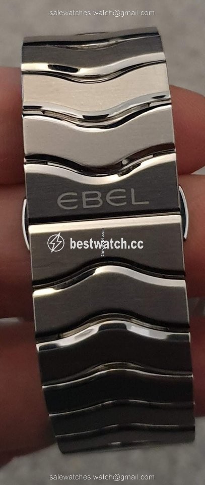 IMG_9085 Ebel Wave Mens watch Unisex Quartz Steel 1216238 Replica 2