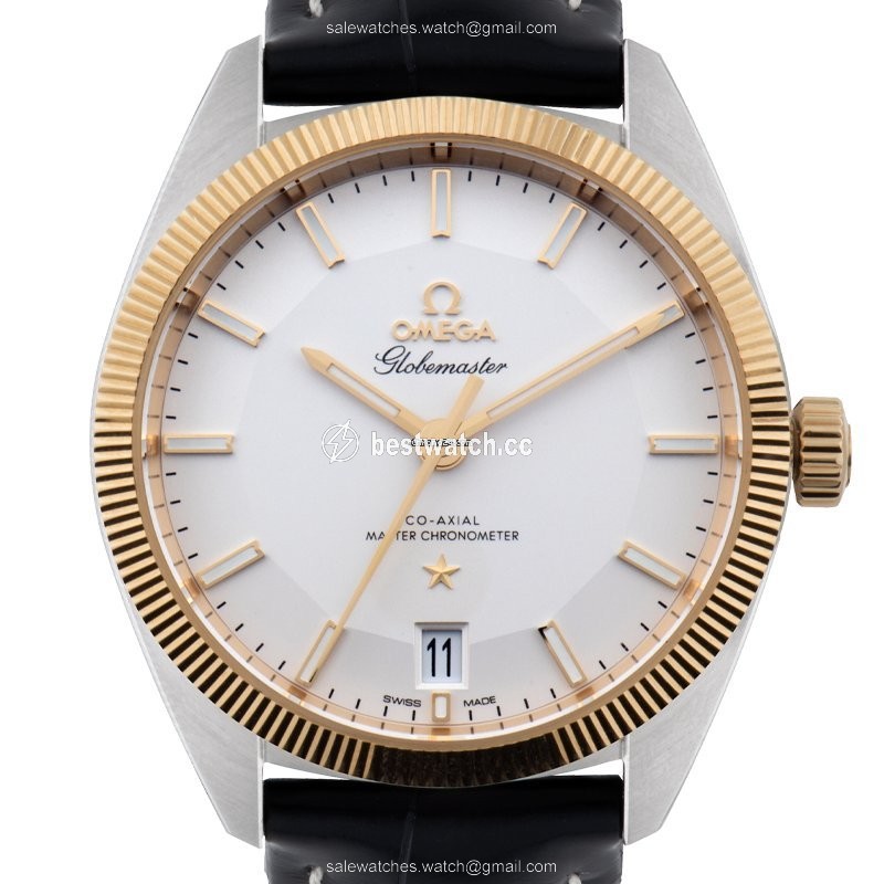 IMG_9085 Omega Globemaster Mens watch Unisex Automatic Gold Steel 130.23.39.21.02.001 Replica 2