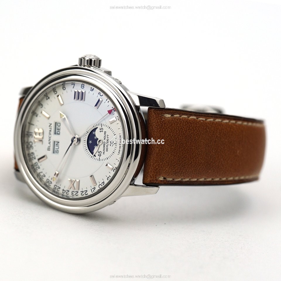 Blancpain Leman Moonphase Steel 2763-1127a-53b Replica 2