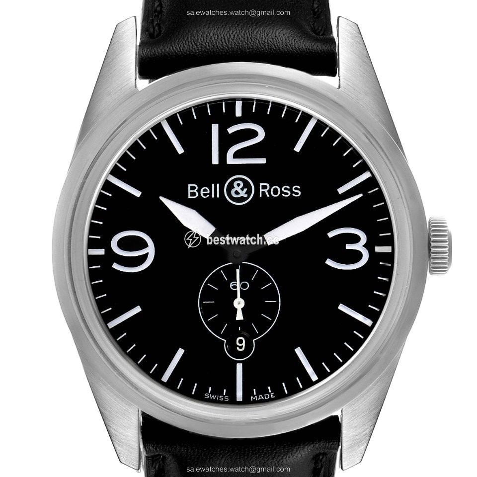 IMG_9085 Bell & Ross Vintage Mens watch Unisex Automatic Steel BR123-95-SS Replica 2