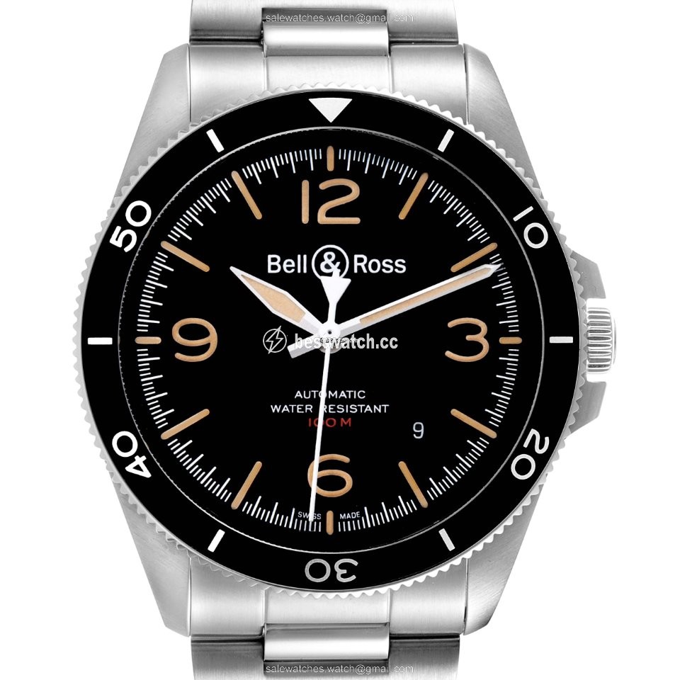 IMG_9085 Bell & Ross BR V2 Mens watch Unisex Automatic Steel BRV292-HER-ST SST Replica 2