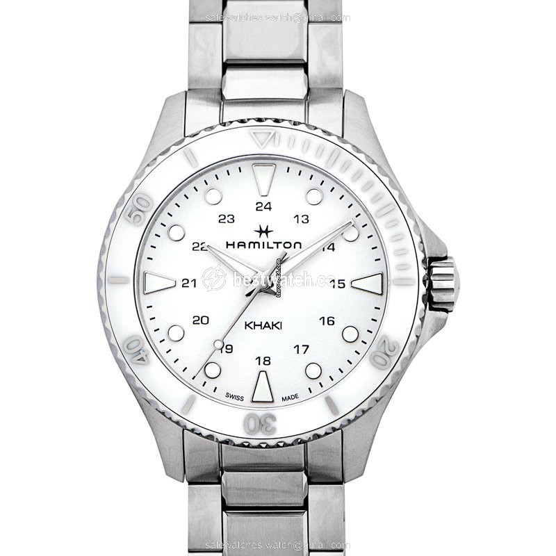 IMG_9085 Hamilton Khaki Navy Womens watch Quartz Steel h82221110 Replica 2