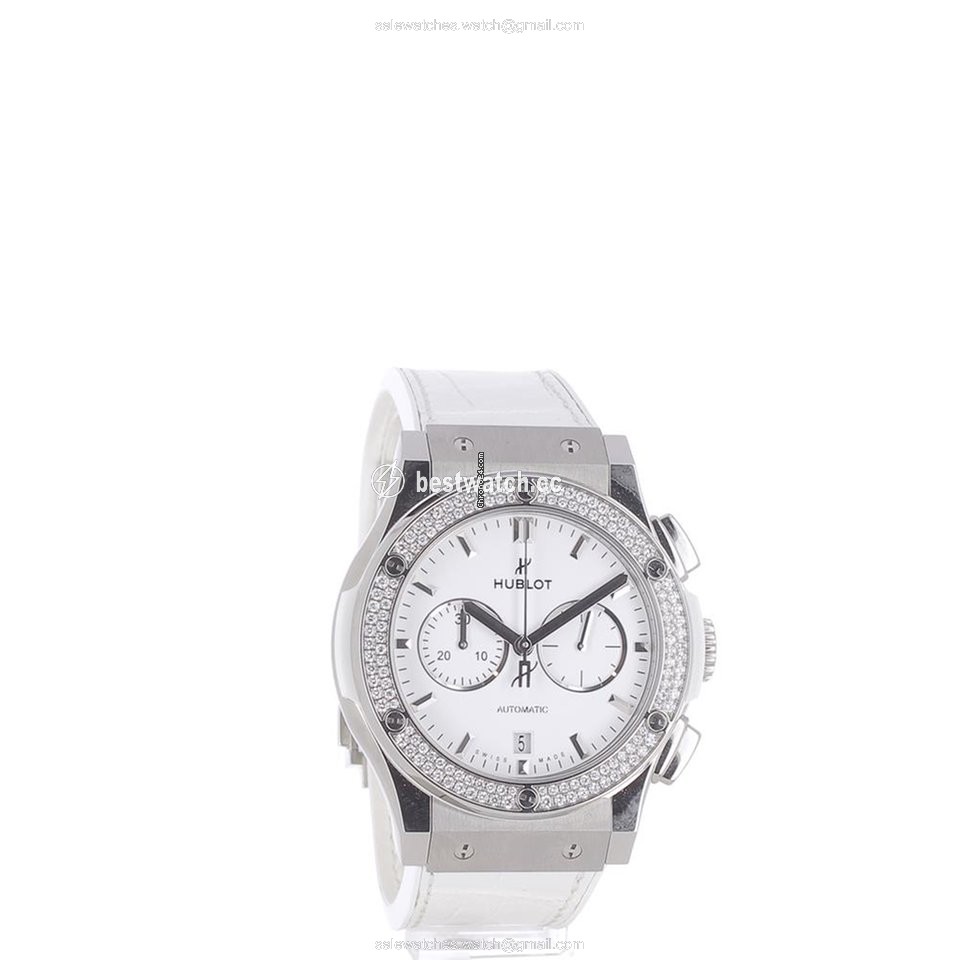 IMG_9085 Hublot Classic Fusion Chronograph Womens watch Automatic Titanium 541.NE.2010.LR.1104 Replica 2