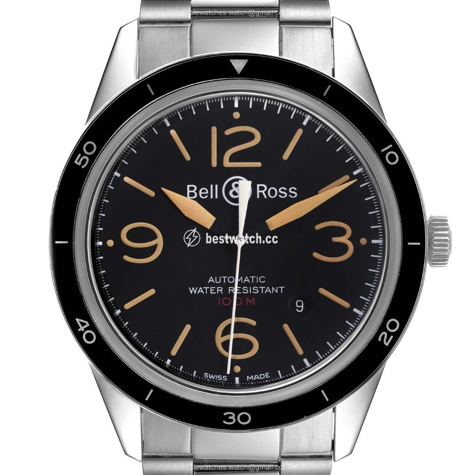 IMG_9085 Bell & Ross BR V1 Mens watch Unisex Automatic Steel BRV123-ST-HER SST Replica 2