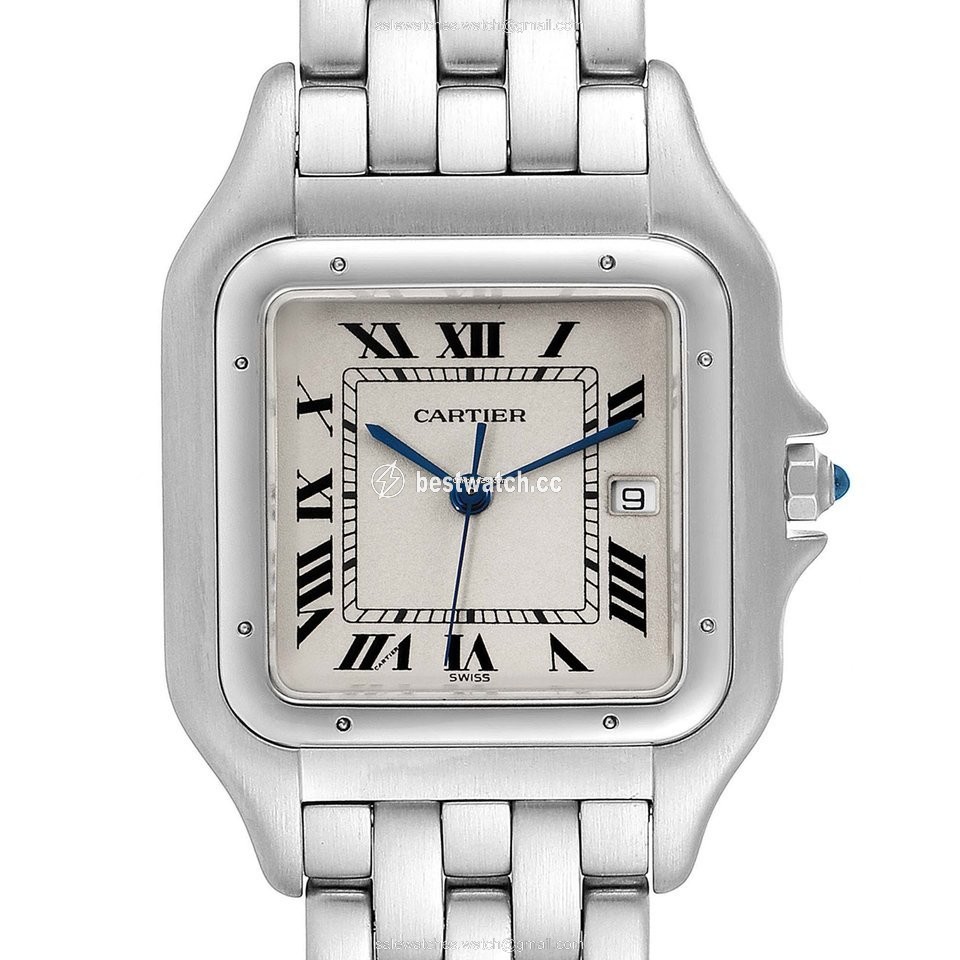 Cartier Panthere Mens watch Unisex Quartz Steel W25032P5 Replica 2