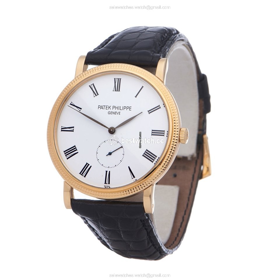 IMG_9085 Patek Philippe Calatrava Mens watch Unisex Manual winding Yellow gold 5119J-001 Replica 2