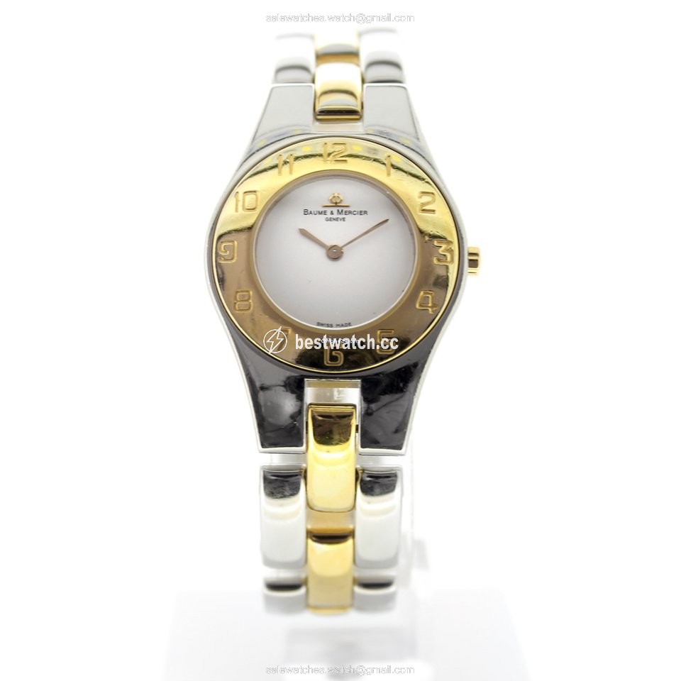 IMG_9085 Baume & Mercier Linea Womens watch Quartz Steel MV045183 Replica 2