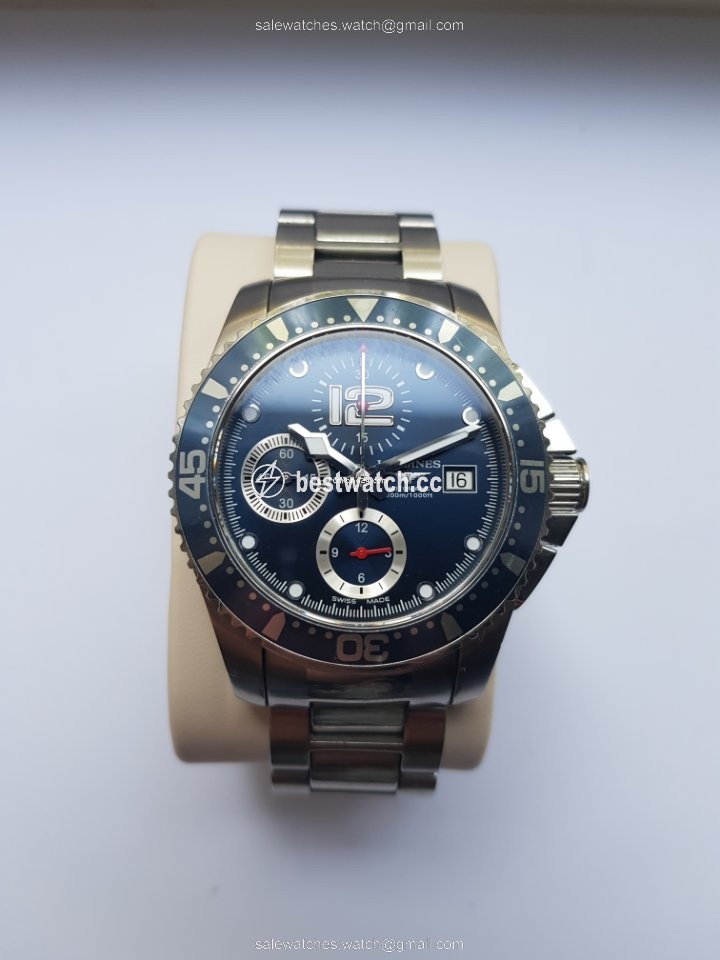 IMG_9085 Longines HydroConquest Mens watch Unisex Automatic Steel L3.644.4.96.6 Replica 2