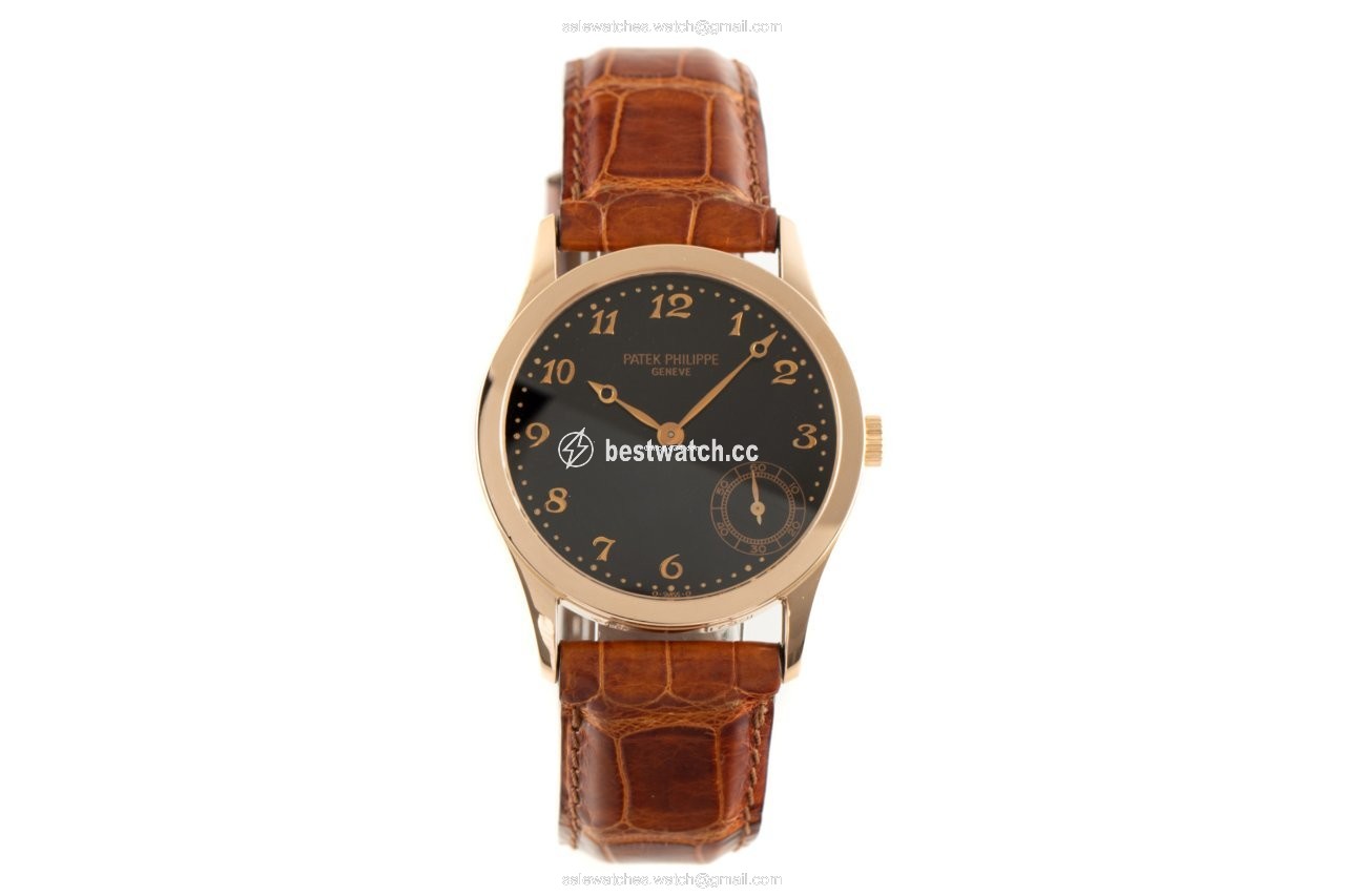 Patek Philippe Calatrava Mens watch Unisex Automatic Red gold 5026 Replica 2