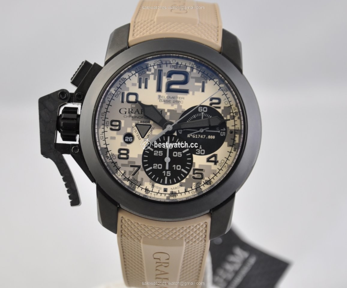 Graham Chronofighter Oversize Mens watch Unisex Automatic Steel 2CCAU.E05A Replica 2