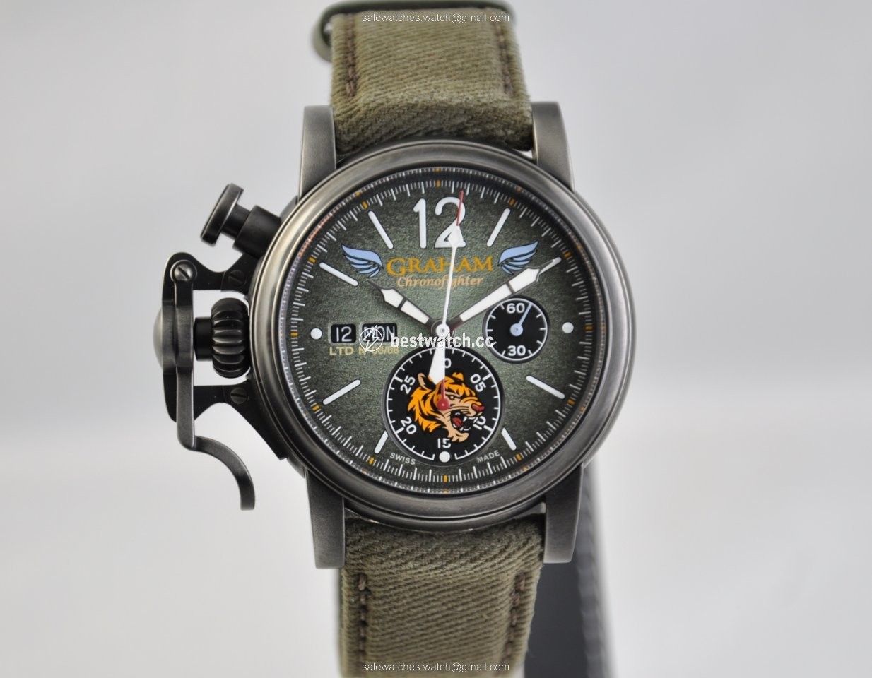 IMG_9085 Graham Chronofighter Mens watch Unisex Automatic Steel 2CVAV.G03A Replica 2