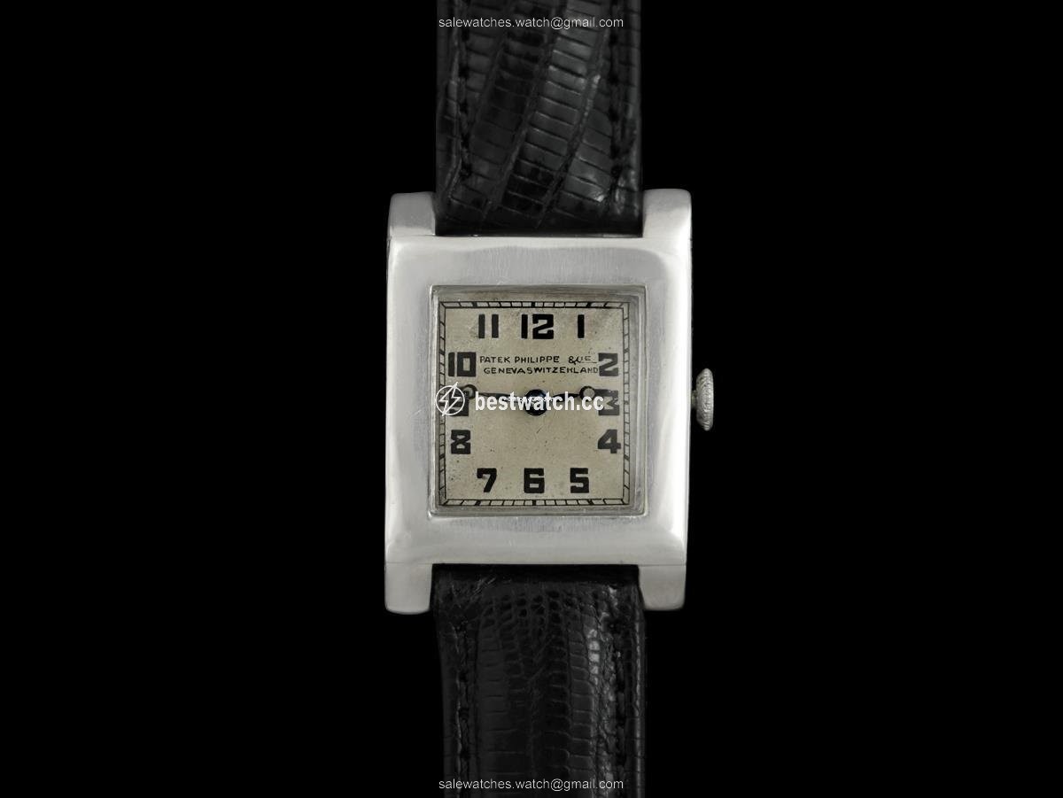 IMG_9085 Patek Philippe Vintage Mens watch Unisex Manual winding Platinum 7583 Replica 2