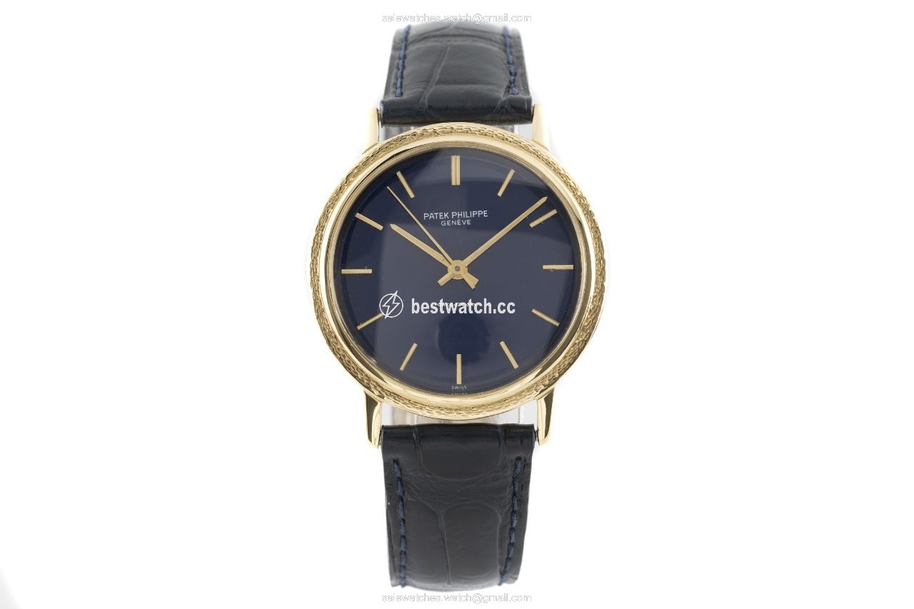 IMG_9085 Patek Philippe Calatrava Mens watch Unisex Automatic Yellow gold 3569 Replica 2