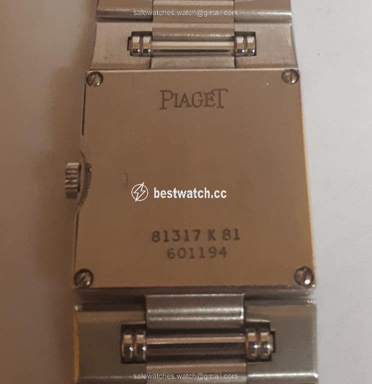IMG_9085 Piaget Dancer Mens watch Unisex Quartz White gold 81317K81 601194 Replica 2