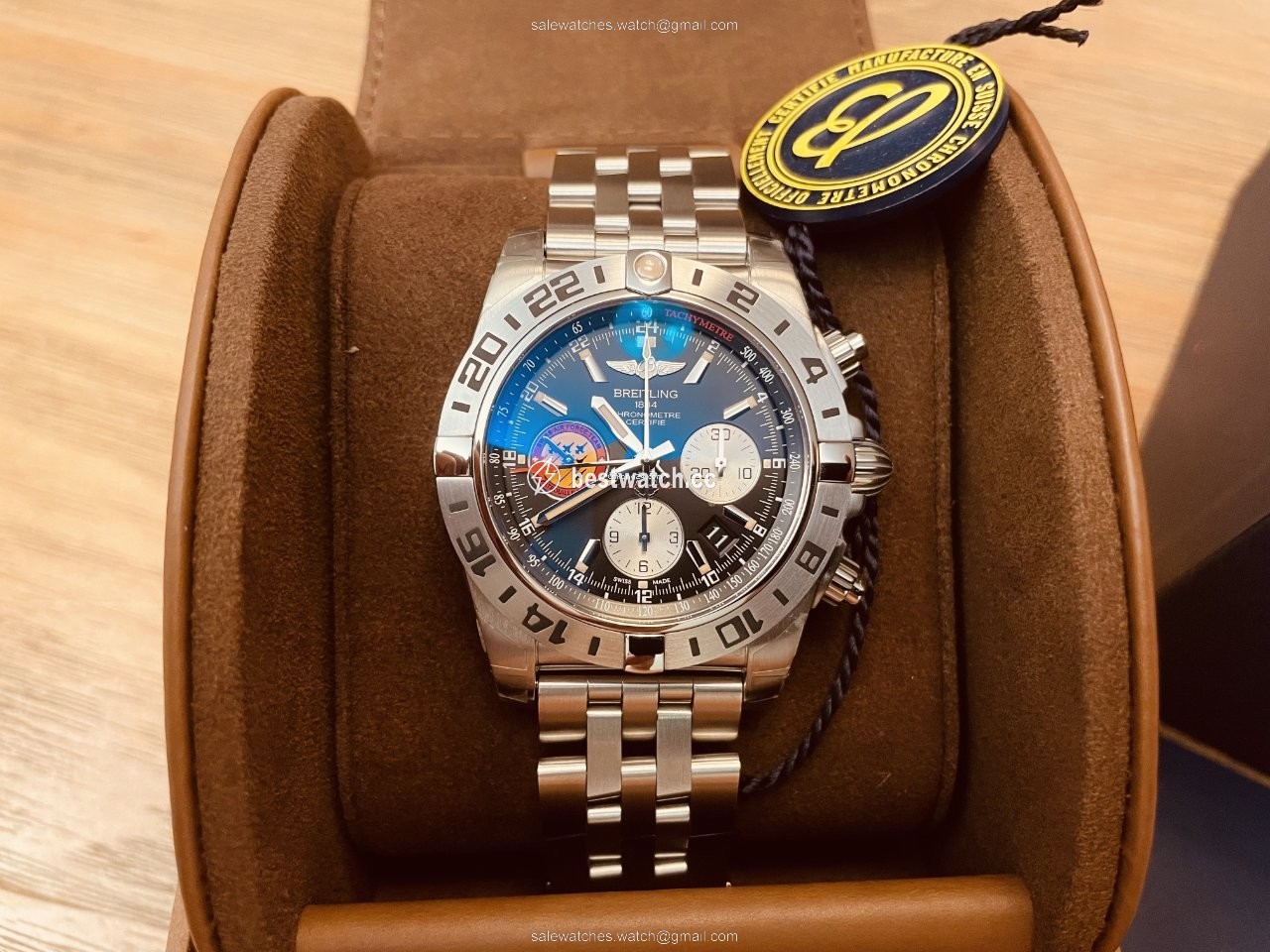 Breitling Chronomat 44 GMT Mens watch Unisex Automatic AB04203J BD29 Replica 2