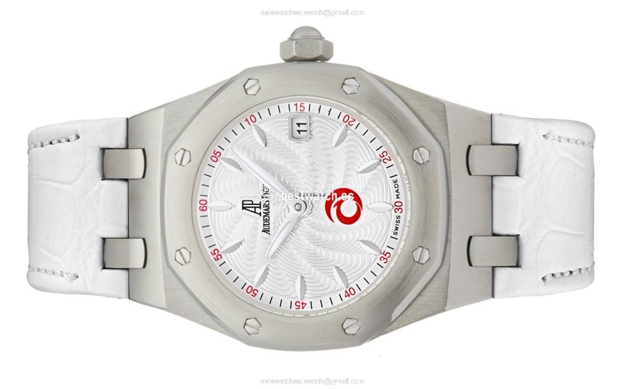 IMG_9085 Audemars Piguet Royal Oak Womens watch Quartz Steel 67610ST.OO.D012CR.01 Replica 2