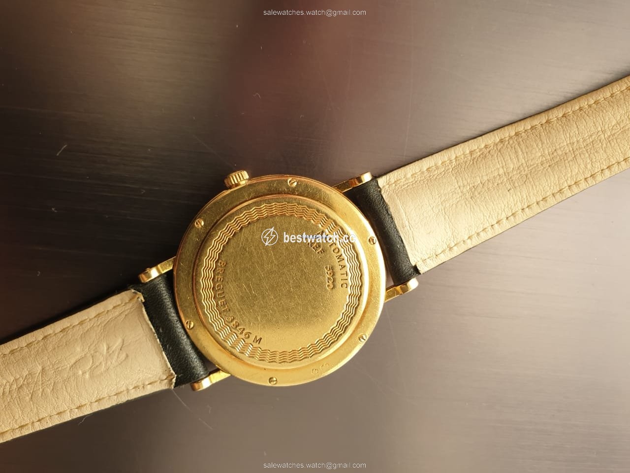 IMG_9085 Breguet Classique Mens watch Unisex Automatic Yellow gold 3846 Replica 2