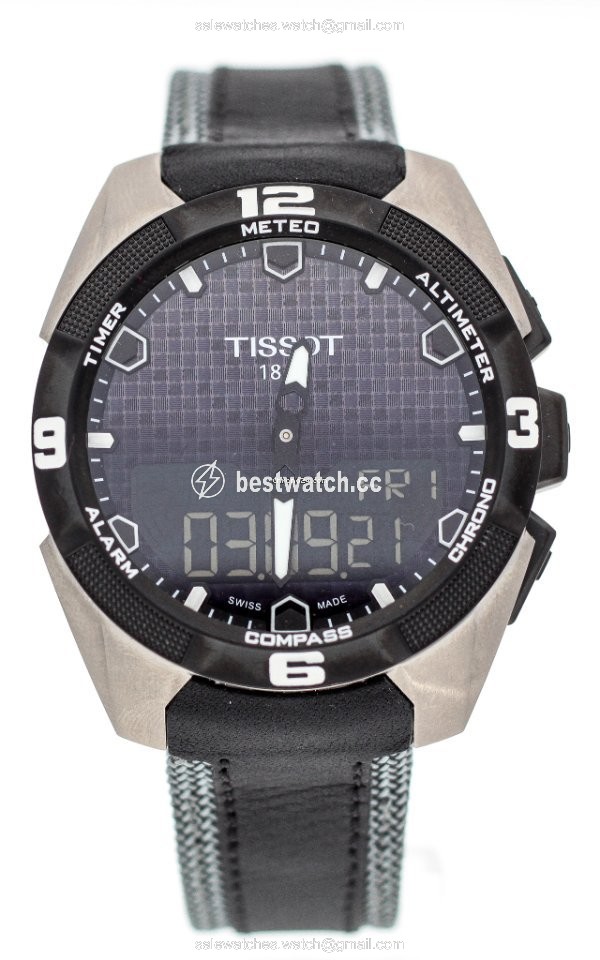 Tissot T-Touch Expert Solar Mens watch Unisex Quartz Titanium T091.420.46.051.01 Replica 2