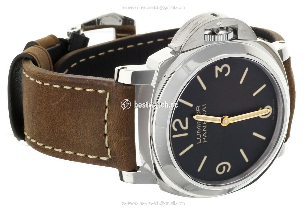 IMG_9085 Panerai Special Editions Mens watch Unisex Manual winding Steel PAM390 Replica 2