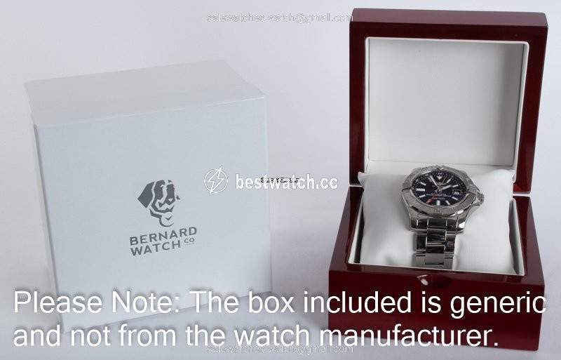 IMG_9085 Breitling Avenger II GMT Mens watch Unisex Automatic Steel A3239011 BC35 Replica 2