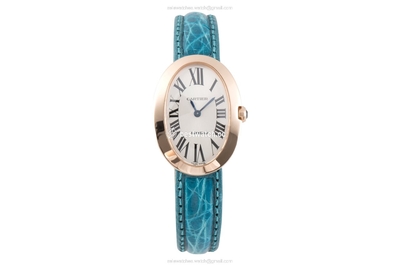 Cartier Baignoire Womens watch Quartz Red gold 3064 Replica 2