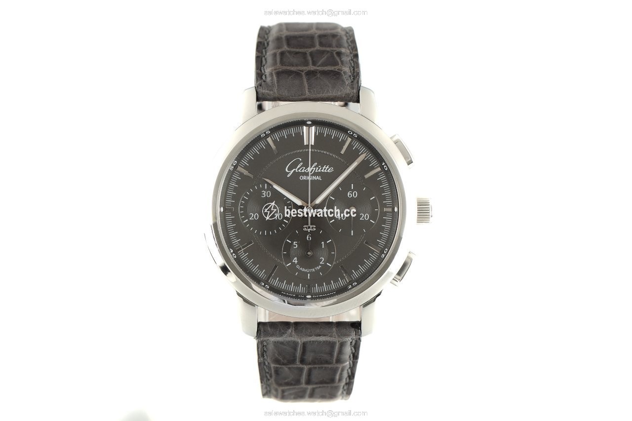 IMG_9085 Glashutte Original Senator Chronograph Mens watch Unisex Automatic Steel 39-31-34-42-04 Replica 2